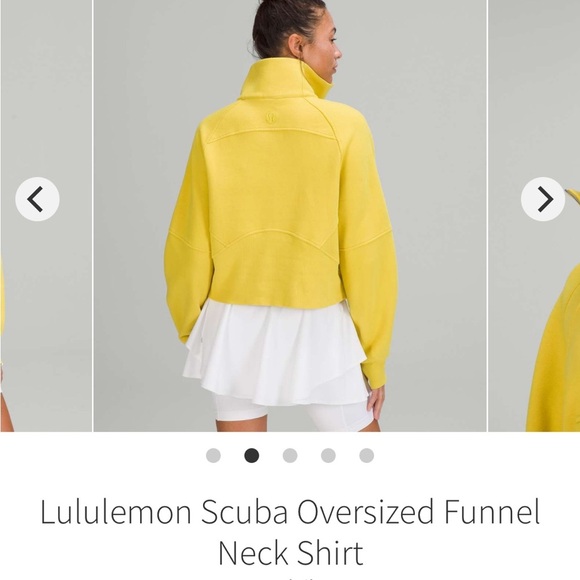 LULULEMON OVERSIZED FUNNEL NECK SCUBA SIZE XS/S - Picture 5 of 5